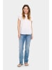SAINT TROPEZ Bluse in Weiß