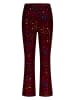 Topo Legginsy termiczne w kolorze bordowym