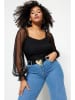 trendyol Blouse zwart