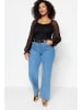 trendyol Bluse in Schwarz