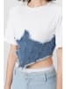 trendyol Shirt wit/blauw