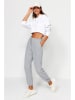 trendyol Sweatbroek lichtgrijs