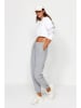 trendyol Sweatbroek lichtgrijs