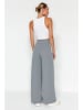 trendyol Marlenehose in Grau