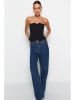 trendyol Top w kolorze czarnym