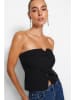 trendyol Top w kolorze czarnym