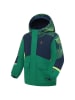 Kamik Winterjas "Bryson" groen/donkerblauw