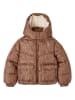 vertbaudet Winterjacke in Hellbraun