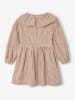 vertbaudet Kleid in Beige