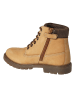 vertbaudet Leder-Boots in Hellbraun