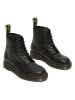 Dr. Martens Leder-Boots in Schwarz