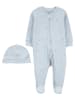 carter's 2-delige outfit lichtblauw