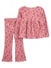 carter's 2-delige outfit lichtroze