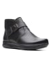Clarks Leder-Boots "Appley Mid" in Schwarz
