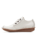 Clarks Leder-Schnürschuhe "Funny Dream" in Weiß