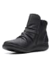 Clarks Leder-Boots "Un Loop Top" in Schwarz
