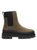 Clarks Skórzane sztyblety "Orianna2 Top" w kolorze jasnobrązowym
