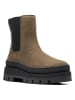 Clarks Skórzane sztyblety "Orianna2 Top" w kolorze jasnobrązowym