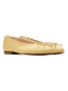 Clarks Leren ballerina's "Fawna" geel