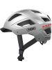 ABUS Kask rowerowy "Hyban 2.0" w kolorze srebrnym