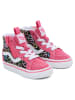 Vans Leder-Sneakers "SK8-Hi Reissue Side Zip" in Pink/ Bunt