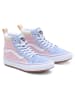 Vans Skórzane sneakersy "SK8-Hi MTE-1" w kolorze błękitno-jasnoróżowym