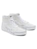 Vans Skórzane sneakersy "SK8-Hi Flame" w kolorze kremowym