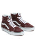 Vans Leder-Sneakers "SK8-Hi" in Braun