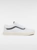 Vans Leren sneakers "Old Skool" wit/zwart