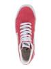 Vans Leren sneakers "SK8-Hi" rood