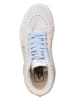 Vans Skórzane sneakersy "SK8-Hi" w kolorze kremowo-błękitnym