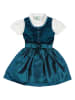 Isartrachten Dirndl in Blau