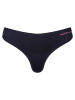 Reebok Stringi (3 pary) "Agatha" w kolorze granatowo-niebieskim ze wzorem