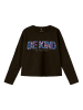 name it Longsleeve "Nasse" zwart/blauw