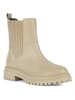 Geox Leren chelseaboots "Iridea" beige