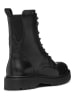Geox Leder-Boots "Bleyze" in Schwarz