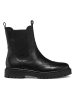 Geox Leren chelseaboots "Bleyze" zwart