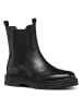 Geox Leder-Chelsea-Boots "Bleyze" in Schwarz