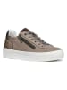 Geox Sneakers "Claudin" in Hellbraun