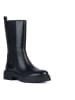 Geox Leder-Stiefel "Iridea" in Schwarz