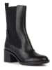 Geox Leder-Stiefeletten "Giulila" in Schwarz