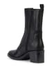 Geox Leder-Stiefeletten "Giulila" in Schwarz