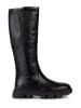 Geox Leder-Stiefel "Vilde" in Schwarz