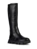 Geox Leder-Stiefel "Vilde" in Schwarz