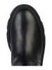 Geox Leder-Stiefel "Vilde" in Schwarz