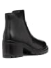 Geox Leder-Stiefeletten "Damiana" in Schwarz