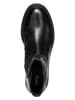 Geox Leder-Stiefeletten "Damiana" in Schwarz