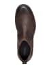 Geox Leder-Chelsea-Boots "Rhadalf" in Hellbraun