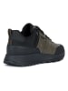 Geox Sneakers "Terrestre" kaki/zwart