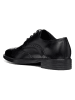 Geox Leren veterschoenen "Gladwin" zwart
